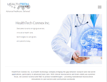 Tablet Screenshot of healthtechconnex.com